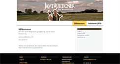 Desktop Screenshot of jamtauktioner.com